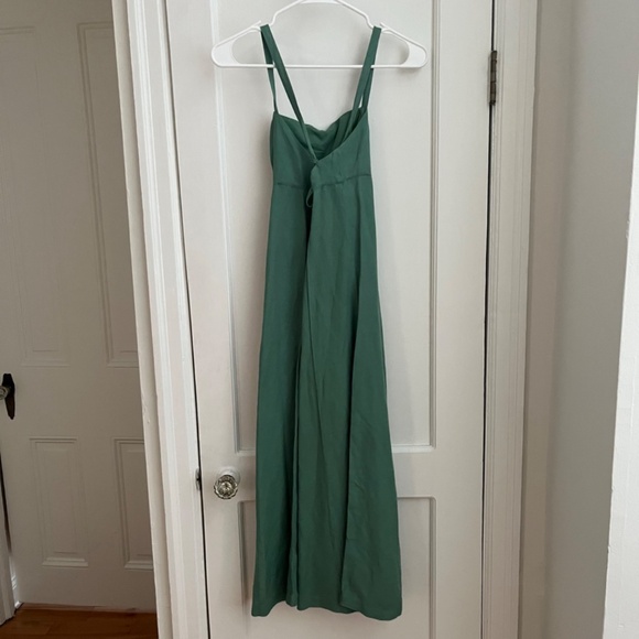 Madewell | Tie-Back Cami Midi Dress - Picture 3 of 8